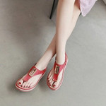 Sandals For Female Comfortable Metal Buckle Wedge Heel Fashion Design - menzessential