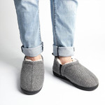 Slippers for Men Cozy Memory Foam Closed Back House Shoes
