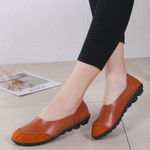 Soft Leather Women's Flats for Bunion