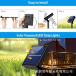 Solar Powered Garden LED Strip Light