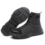 SOLID Durable Safety Boots 2021 Spring Steel Toe Boots - menzessential