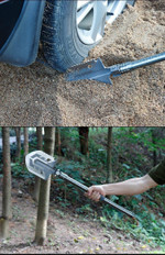 Ultimate Survival Tool 25-in-1 Folding Shovel - menzessential
