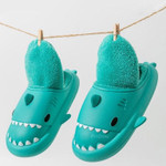 Unisex Cloudy Shark Slip-On Slippers