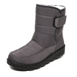 Warm and Waterproof Plush Snow Boots for Women - menzessential