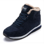 Warm Soft Plush Fur Snow Ankle Winter Sneaker Boots