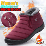 Winter Snow Boots Fur Lined Warm Boots Waterproof Outdoor Booties - menzessential