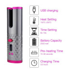 Wireless Automatic Ceramic Hair Curling Iron - menzessential