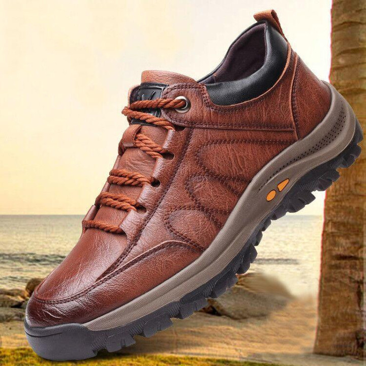 Non-slip outdoor hiking shoes men's platform sports shoes tooling shoes