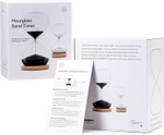 OrgaNice Hourglass Sand Timer - 30 Minute & 5 Minute Timer Set - Improve Productivity & Achieve Goals