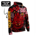 Aztec Tribal Jaguar Tlaloc Customized 3D All Over Printed Shirt -