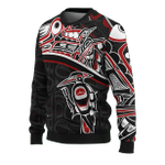 Native American Zodiac Signs Woodpecker Totem Pacific Northwest Art Customized 3D All Over Printed Shirt -