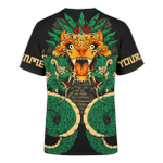 Aztec Tribal Tezcatlipoca Quetzalcoatl Customized 3D All Over Printed Shirt -