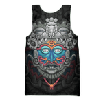 Mexican Folk Art Malinaltepec Mask Aztec Customized 3D All Overprinted Shirt