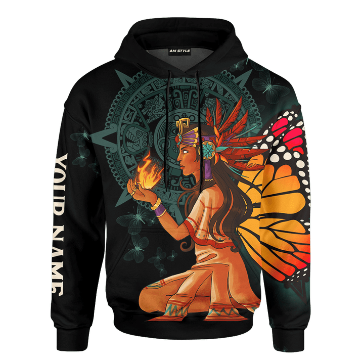 Aztec Itzpapalotl Warrior Goddess Customized 3D All Overprinted Shirt
