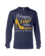 Stepping  100 with God