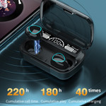 Bluetooth 5.1 koptelefoon Waterdichte Oplaaddoos 3500mAh