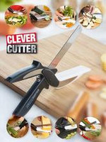Clever Cutter - Keukenschaar met snijplank