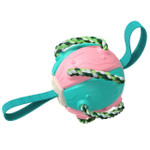 Soccer Ball with Grab Tabs Dog Toys