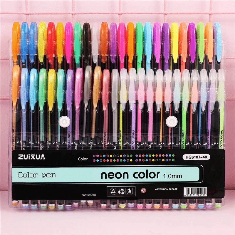 Sparkled Rainbow™ - Gel Pennen Set