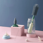 Silicone Baby Bottle Brush Set of 3