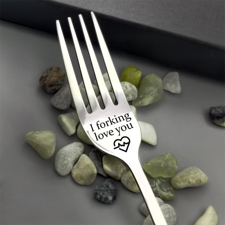 Funny Fork Gift | I Forking Love You