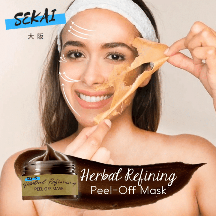 Sekai Japan™ Herbal Refining Peel Off Mask