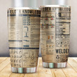 Personalized Welder Knowledge Stainless Steel Tumbler  27022101.CXT - Amaze Style™