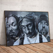 Snoop Dogg, 2Pac, Jay-Z Artwork Canvas