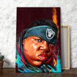 Notorious B.I.G. Hiphop 90s Artwork Canvas