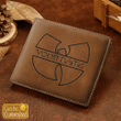 Wu-tang Clan Logo Custom Leather Wallet