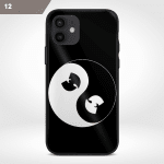 Wu tang Logo Black Phone Case