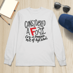 Copy of Rap Hiphop Considered A Fool Because I Dropped Out Of High School Tshirt