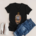 2Pac Shakur Colorful Head Art Gangsta Thug Life Tshirt