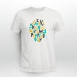 Rap Hiphop I Smoke Skunk With My Peeps All Day Tshirt