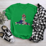 Tupac Fighting  Biggie Artwork Tshirt