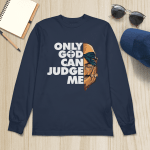 Tupac A Half Face Only God Can Judge Me Tshirt
