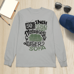 Rap Hiphop 50 Inch Screen Money Green Leather Sofa Tshirt