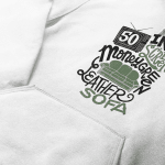 Rap Hiphop 50 Inch Screen Money Green Leather Sofa Tshirt