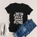Rap Hiphop And She Loves To Show Me Off, Of Course Tshirt
