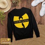 Wu-tang Clan Logo Custom Black Tshirt
