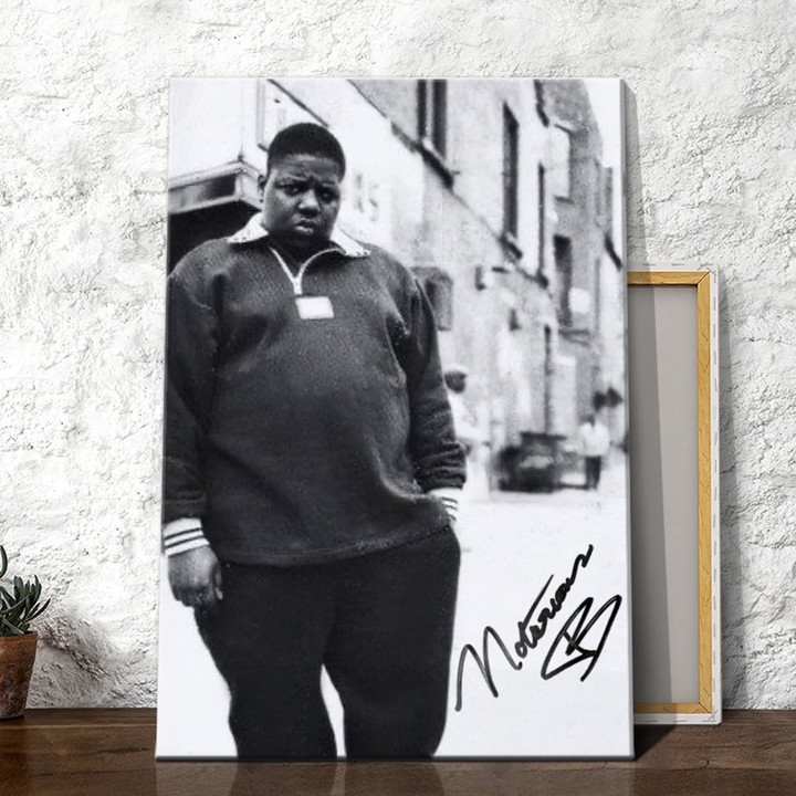 The Notorious B.I.G King of New York Canvas