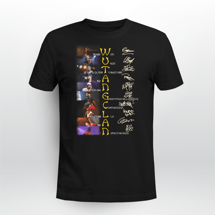 Wu-tang Clan Signature Of Member Tshirt