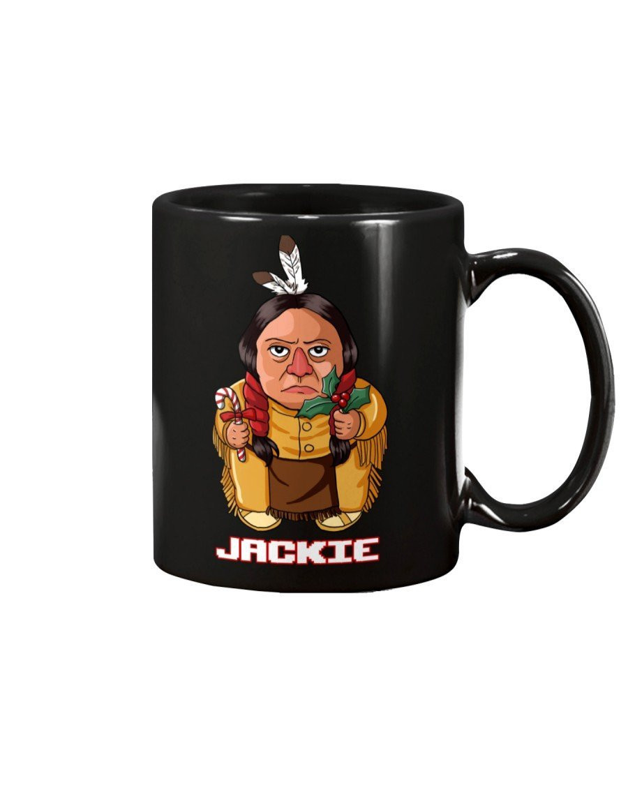 Sitting Bull Funny Style Native American Christmas oz Ceramic Mug