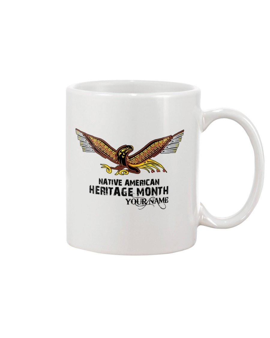 Eagle Wings Native American Heritage Month Customized 15oz Ceramic Mug