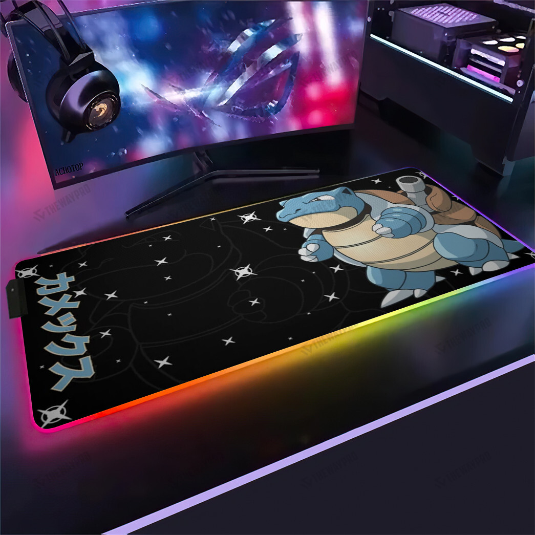 Blastoise RGB Led Mouse Pad
