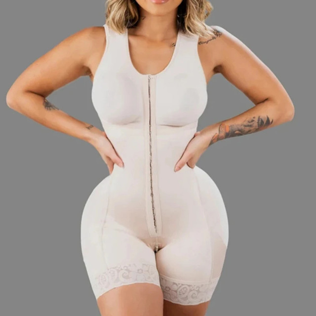 Colombian High Compression Faja with Built-in Bra