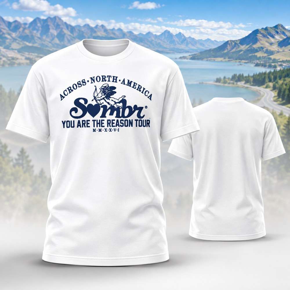 Sombr Tour Merch Orchid T- Shirt Live Music Tour Outfit Gifts For Sombr Lovers