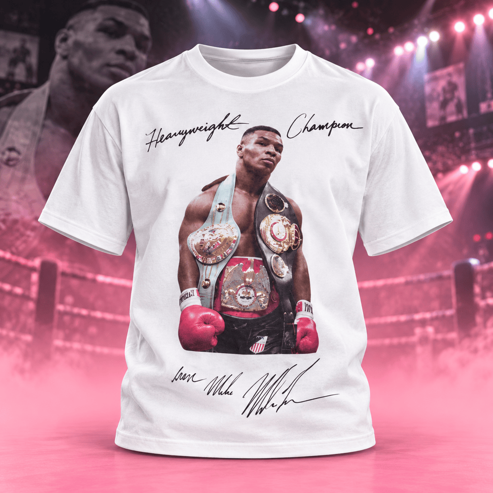 Mike Tyson Merch Heavyweight Champion T-Shirt Boxing Legend Apparel Gifts For Mike Tyson Lovers