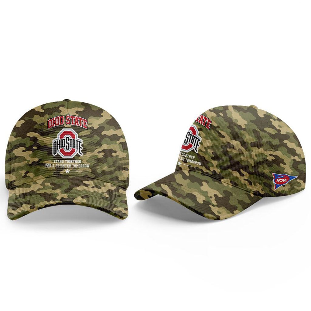 Ohio State Buckeyes Veterans Day 2026 Camo Hat Buckeyes Merch Best Gift For Veteran