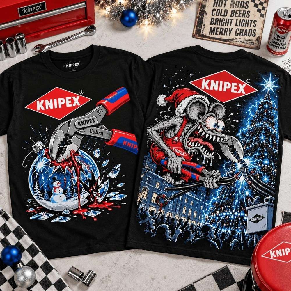 Knipex X RatFink Cut The Lights Bring The Chaos Shirt Rat Apparel Gifts For Hand Tool Lovers